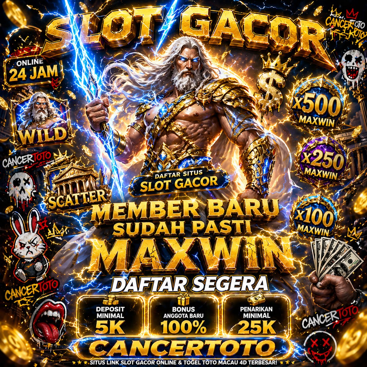CANCERTOTO ! Situs Bandar Slot Resmi Prediksi Pasaran Togel Akurat Situs Toto Gacor Gampang WEDE